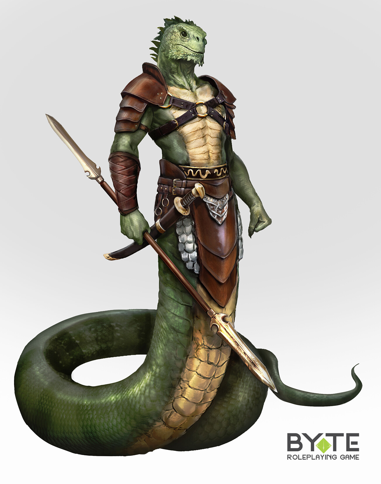 ArtStation - Serpent warrior
