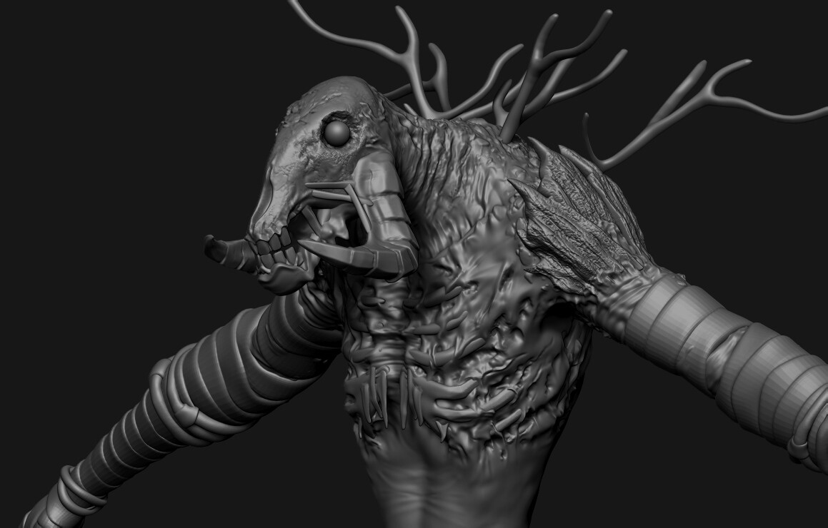 zbrush (normal eye view)
