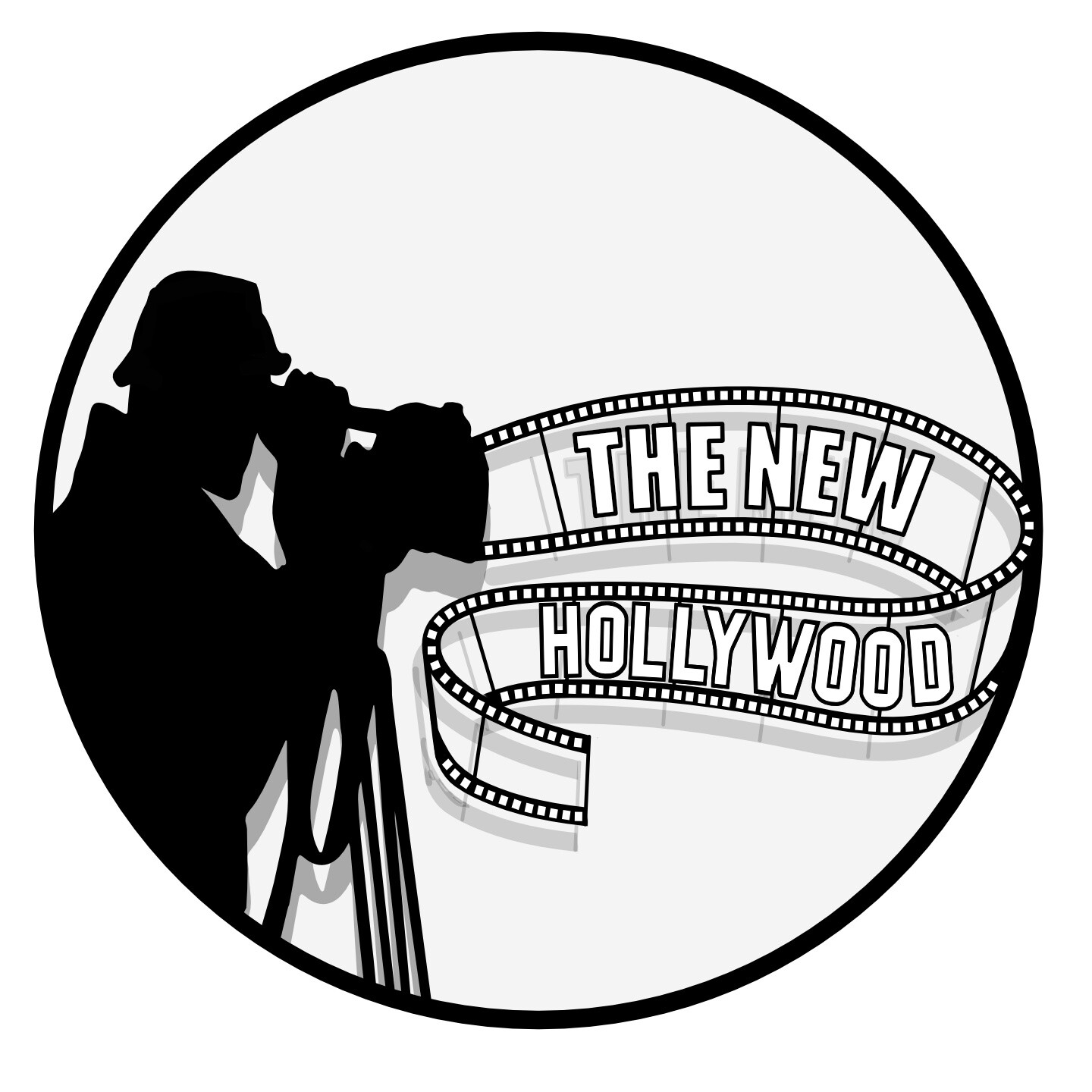 ArtStation The New Hollywood logo design