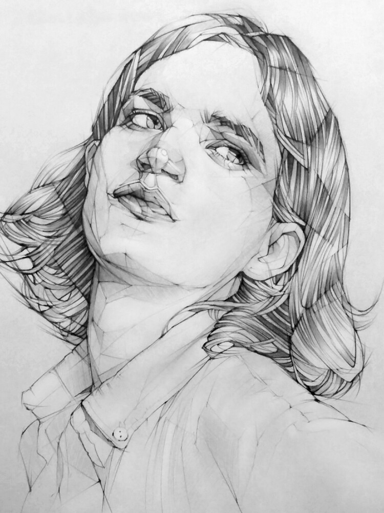 ArtStation - pencil drawing portrait Toh-Yasu藤保 #123