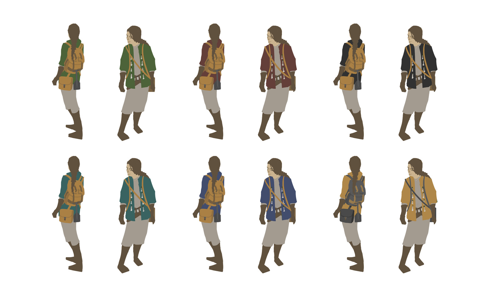 Outfit 2 with variations