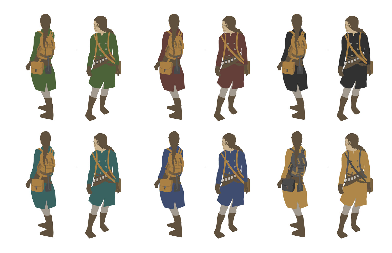 Outfit 3 with variations