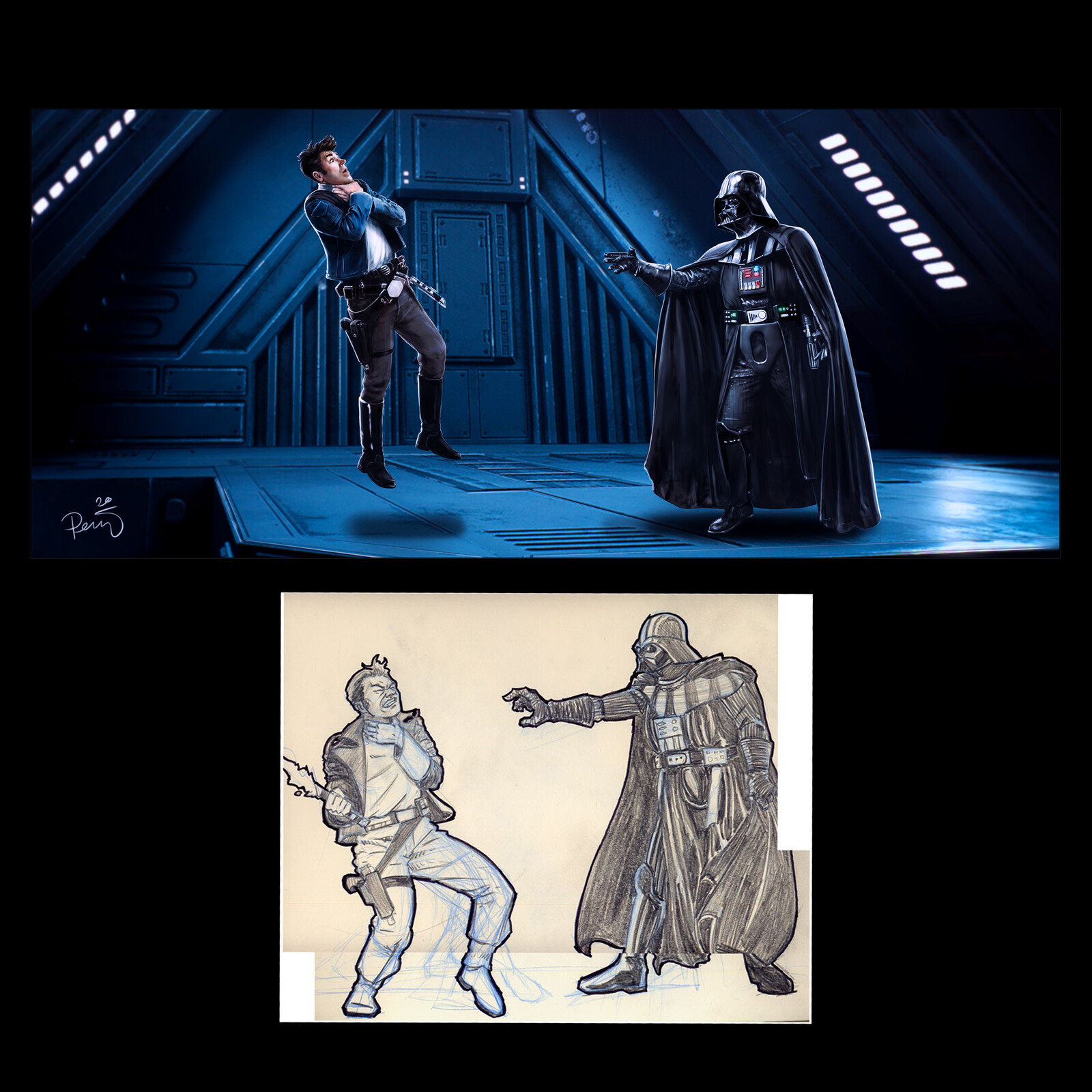 Mike Perry - Darth Vader Force Choke