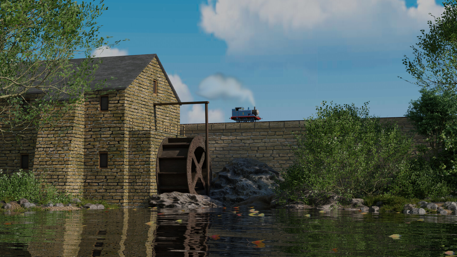 ArtStation The Watermill