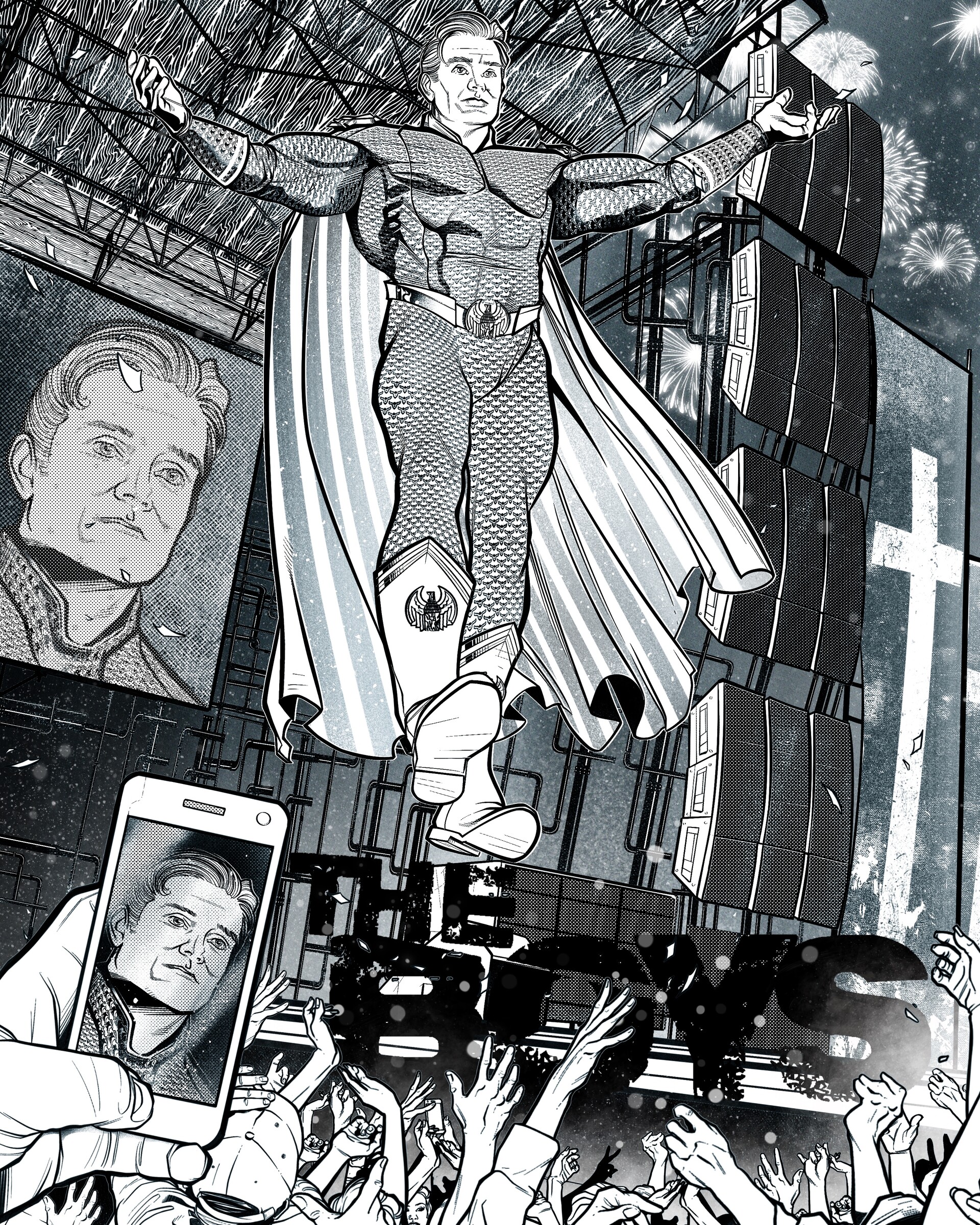 Artstation The Homelander The Boys George Quadros