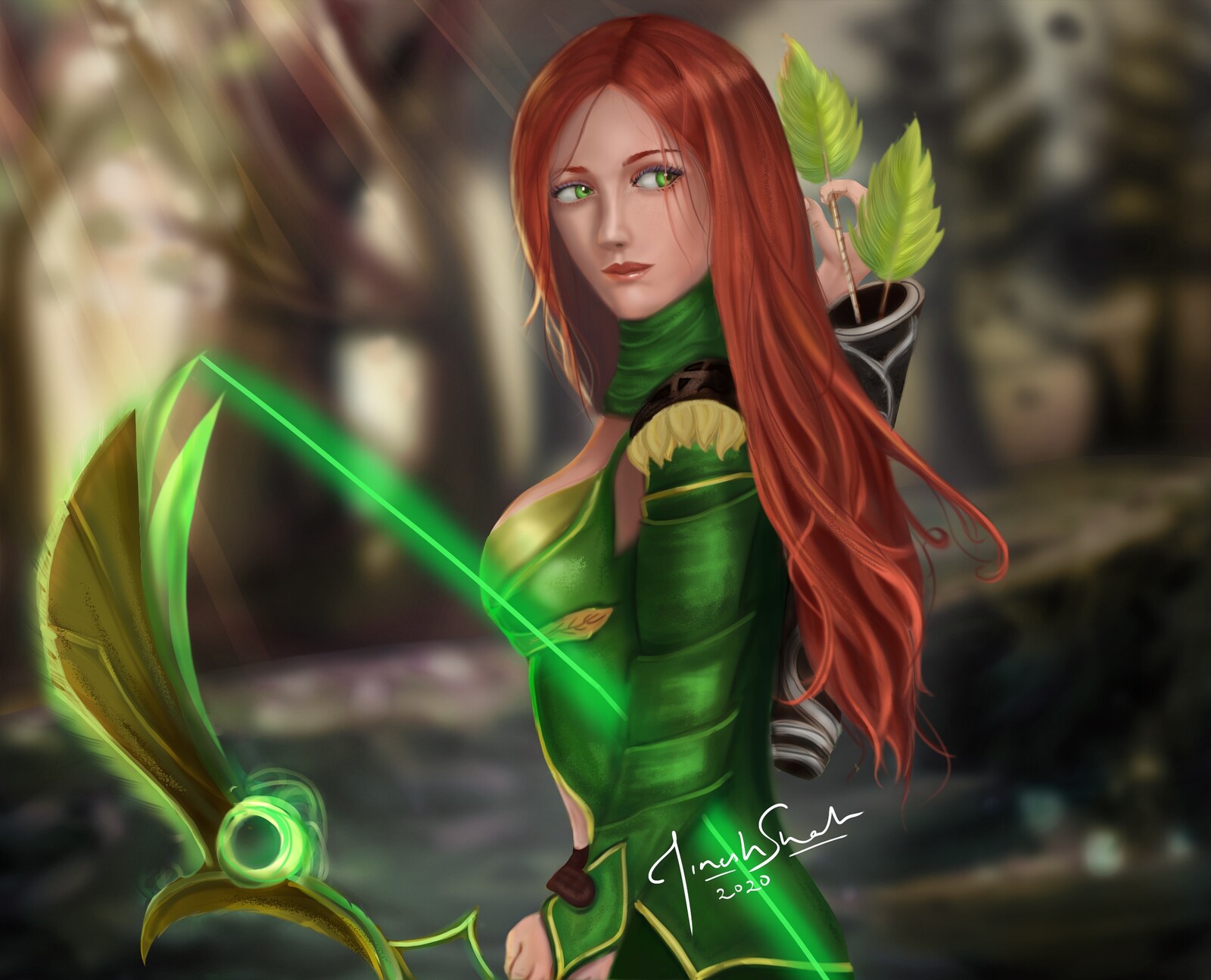 ART JINN - Wind Runner FanArt