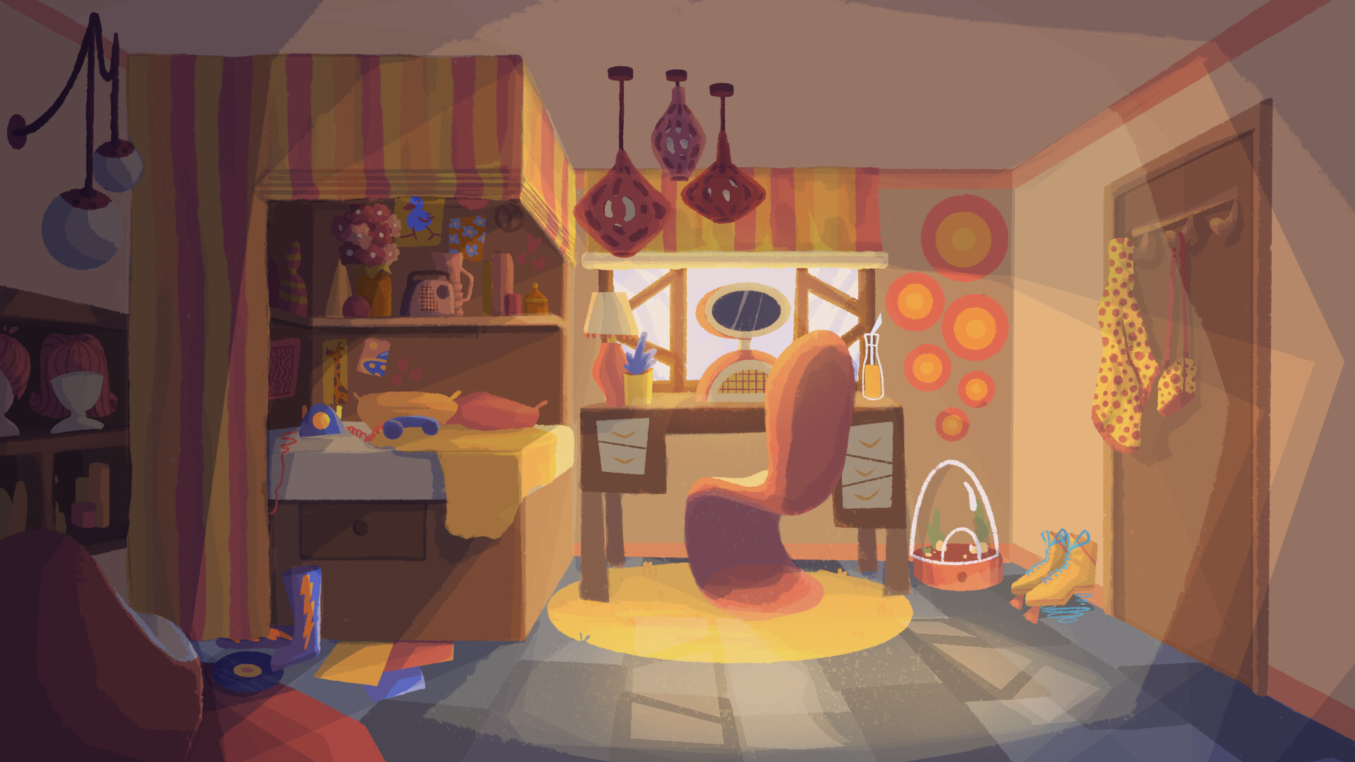 ArtStation - Animation Background Room