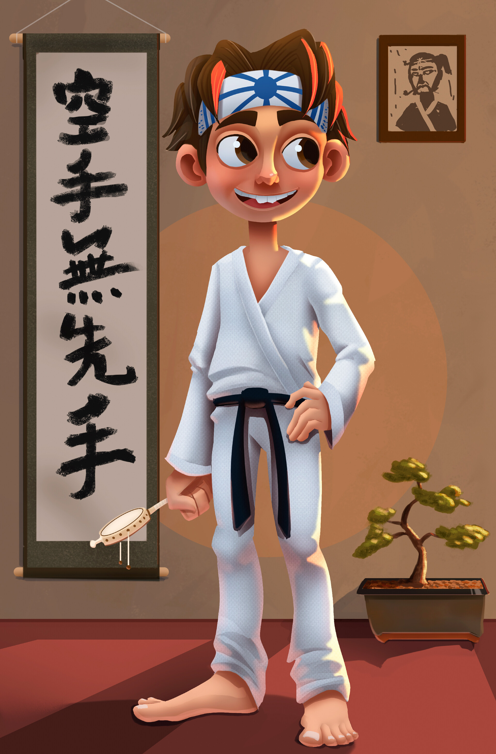 ArtStation - Karate kid