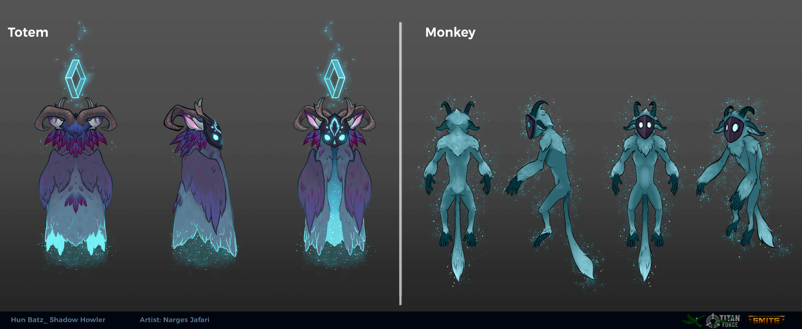 Totem and Monkey ortho