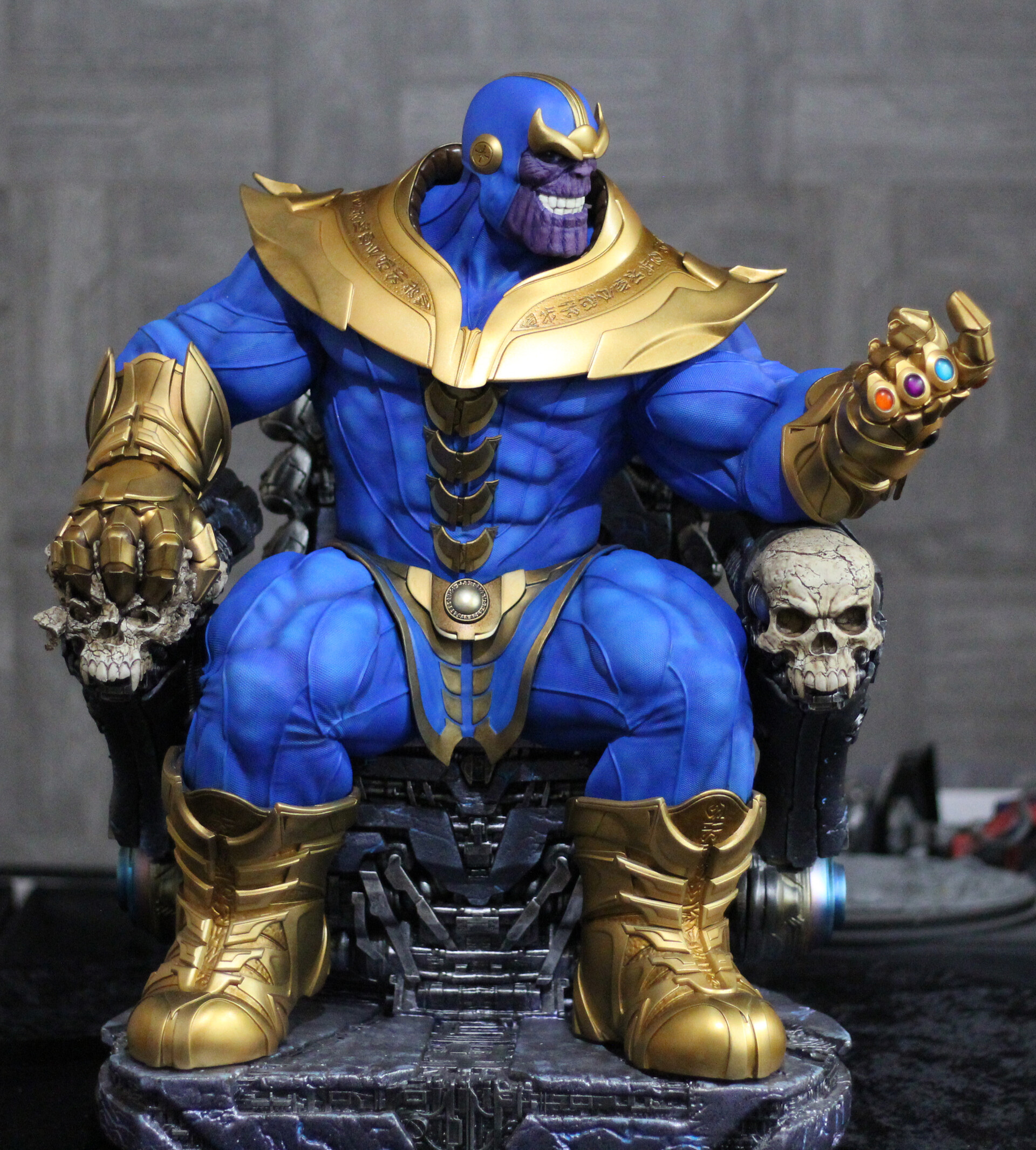 ArtStation Thanos on Throne repaint