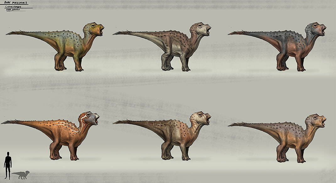 Jurassic World: Camp cretaceous early concepts.