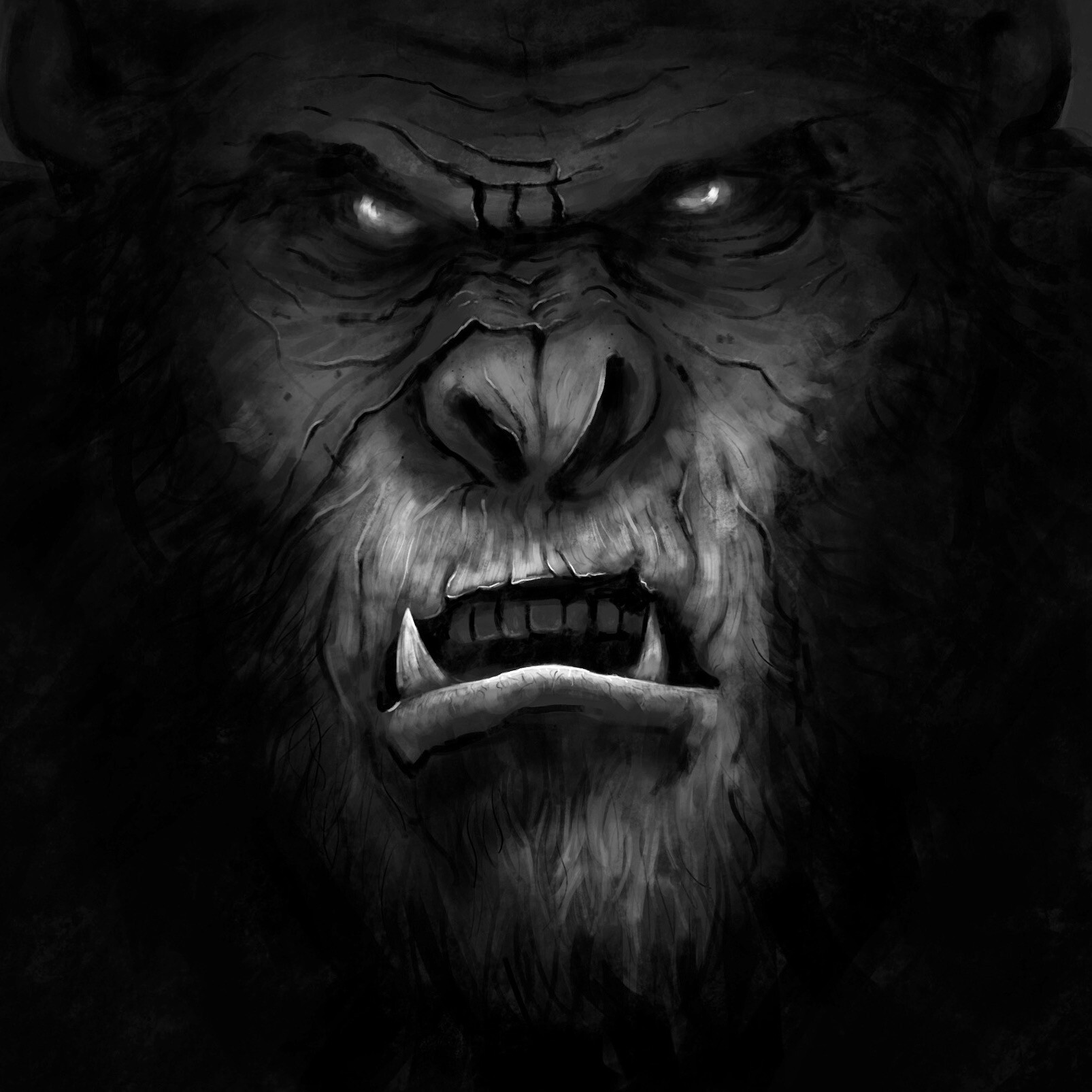 ArtStation - Angry Ape (WIP)