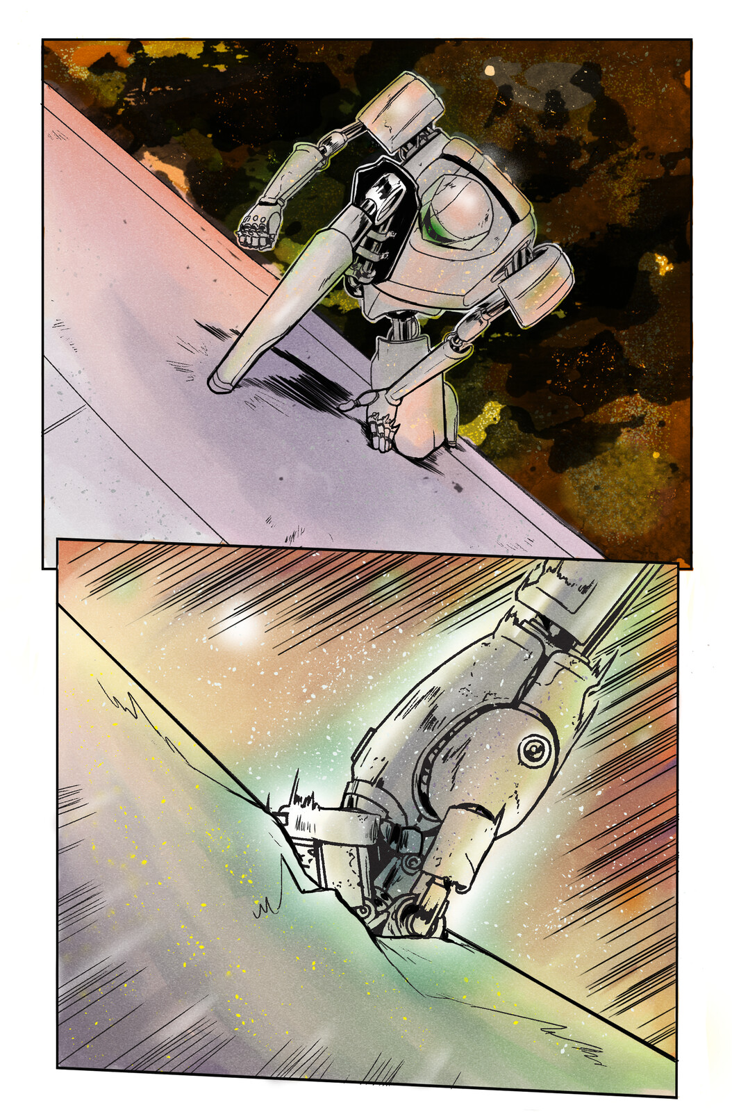 Writer: Wilfred Esteves
Artist : Alaire Racicot
Colors: by me