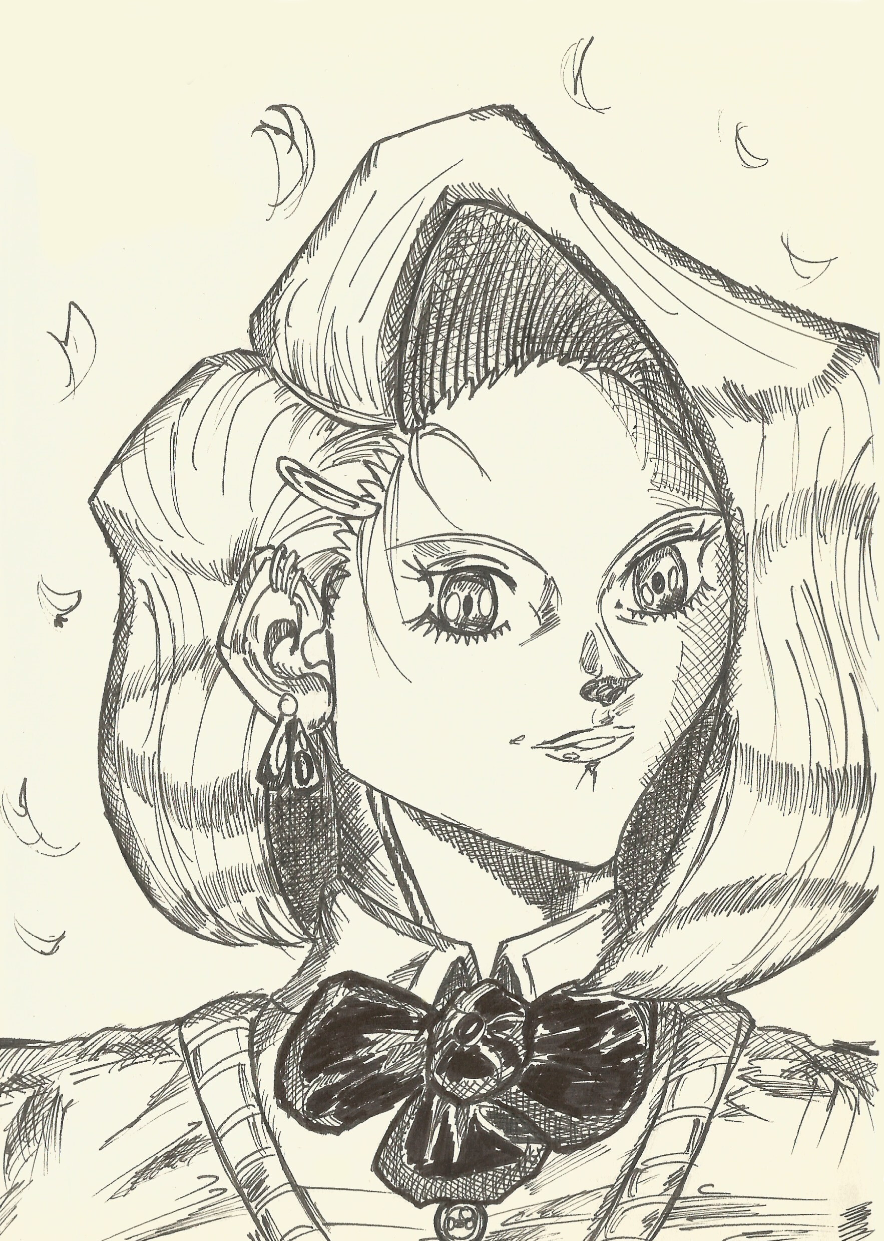 JF Draws Butts - Sakura Portrait