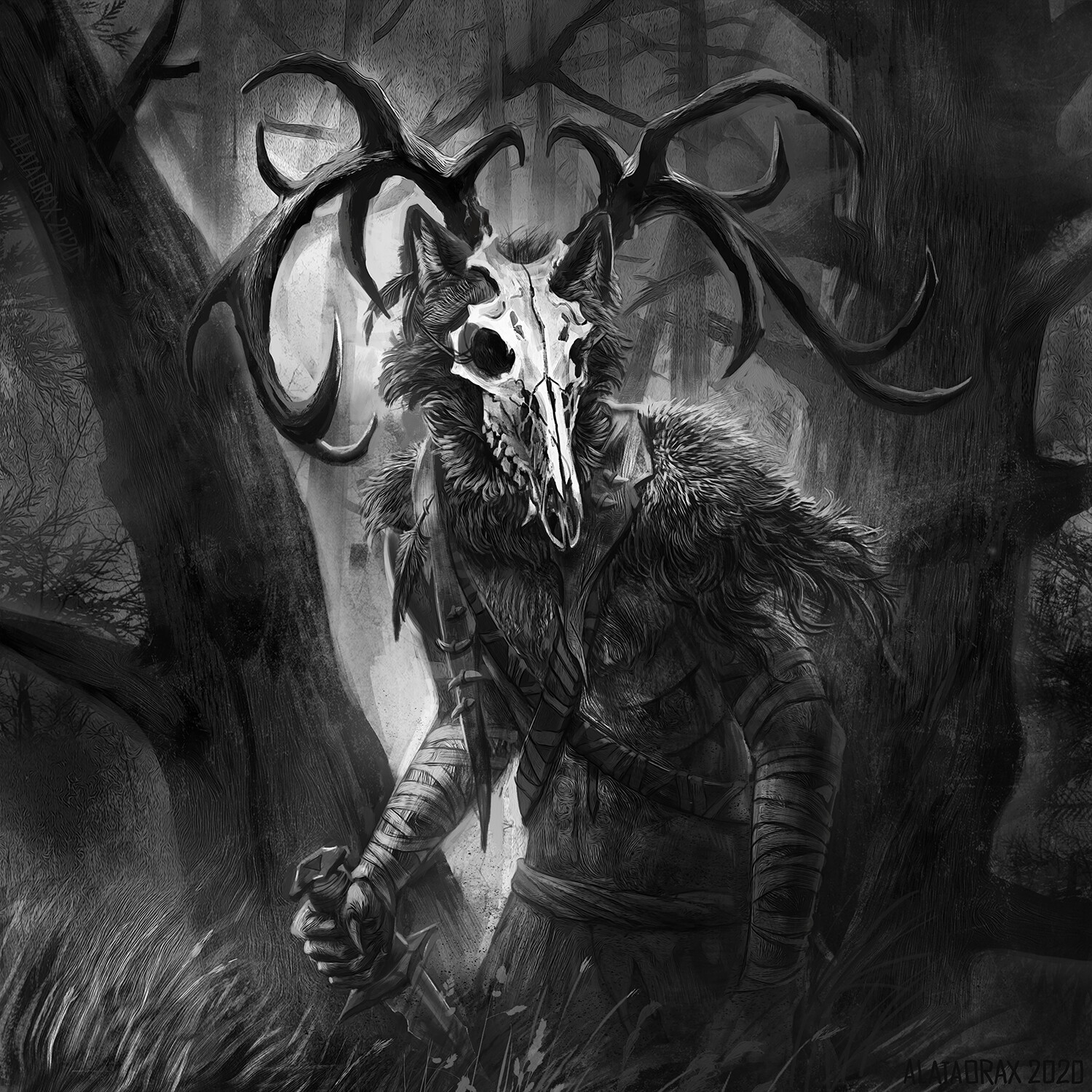 Wendigo Skull Pfp