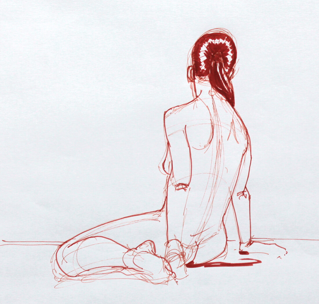 Life drawing : Inktober special