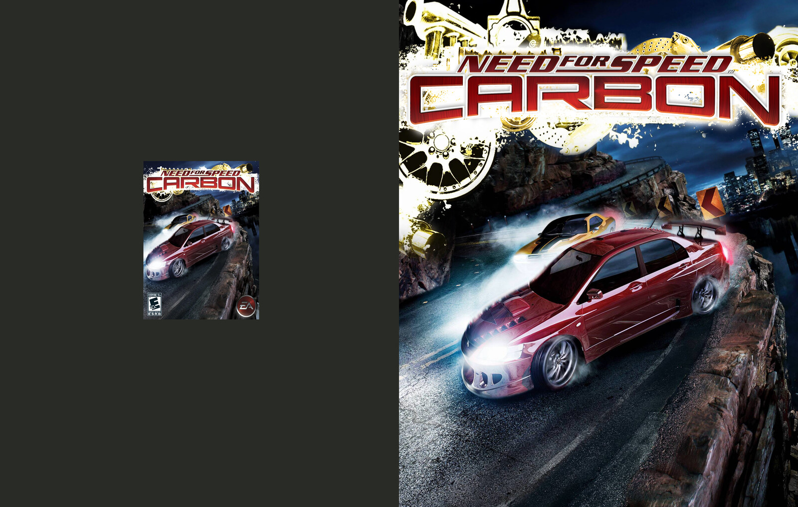 Need for Speed: Carbon (Original Scan vs. Poster format)