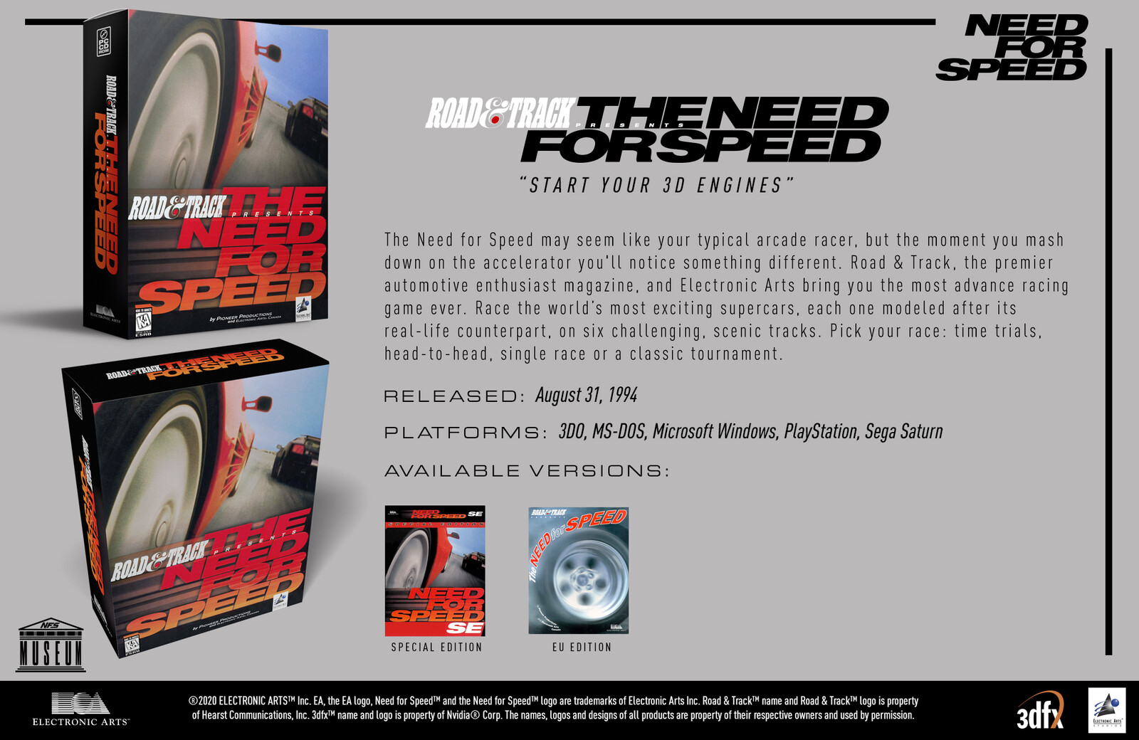 The Need for Speed (1994) - Museum Slide