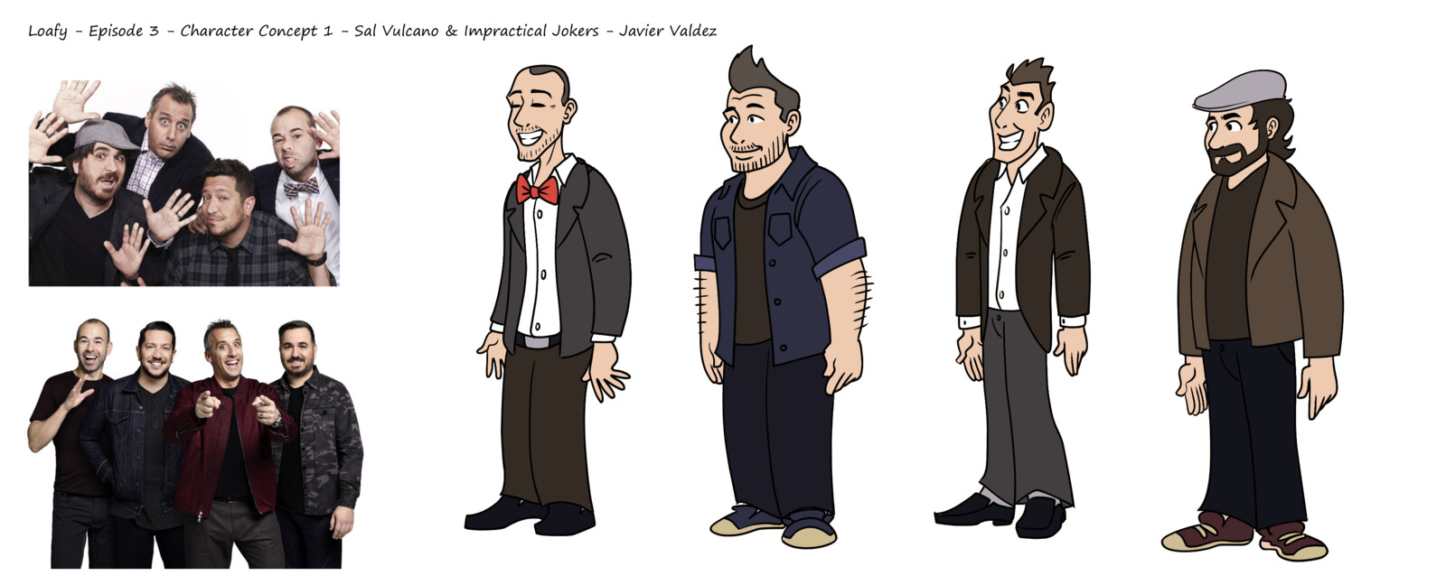 Joe Gatto, James Murray, Sal Vulcano, Brian Quinn, voiced by themselves