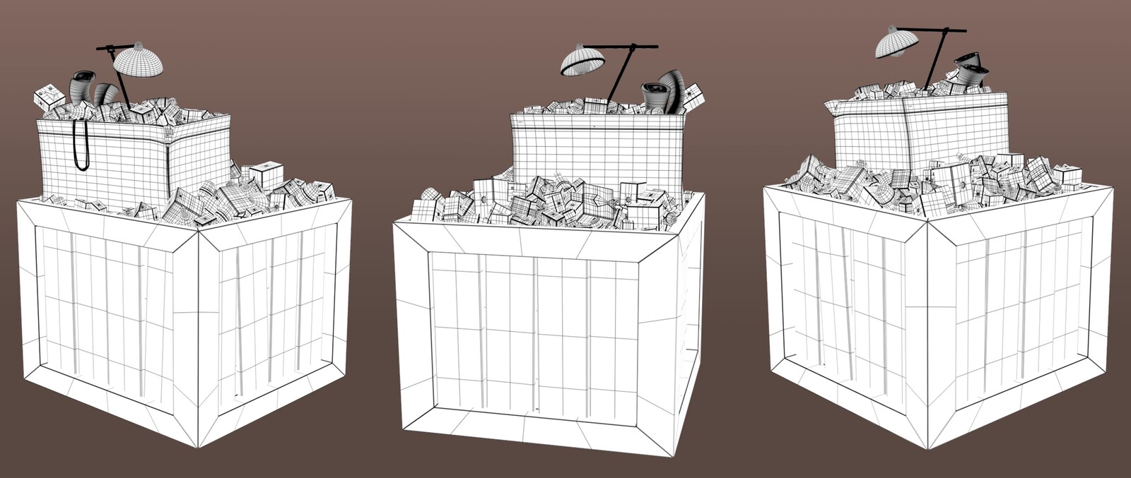 Wireframe Pass
