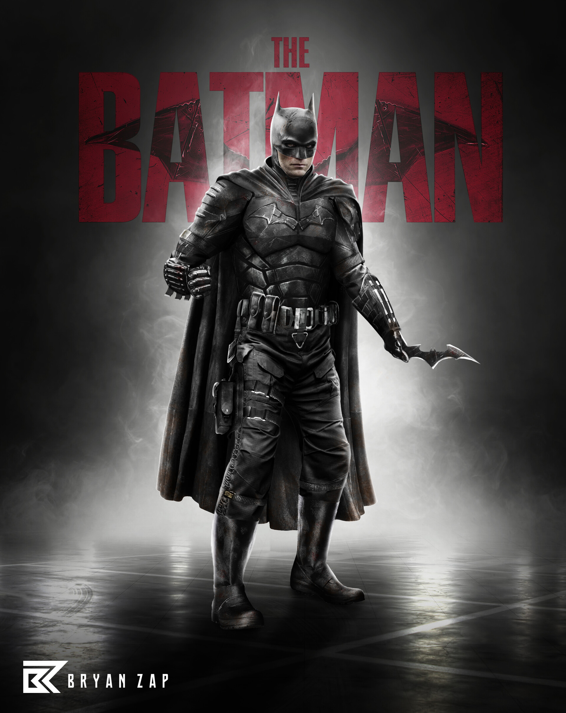 Bryan Zap - The Batman Robert Pattinson Concept Art
