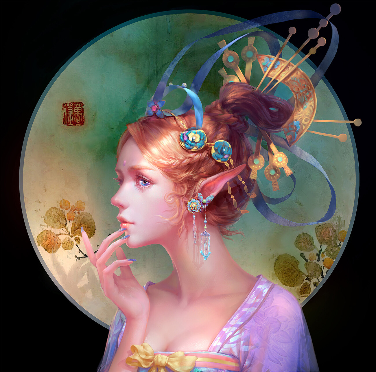 ArtStation Chinese Elf