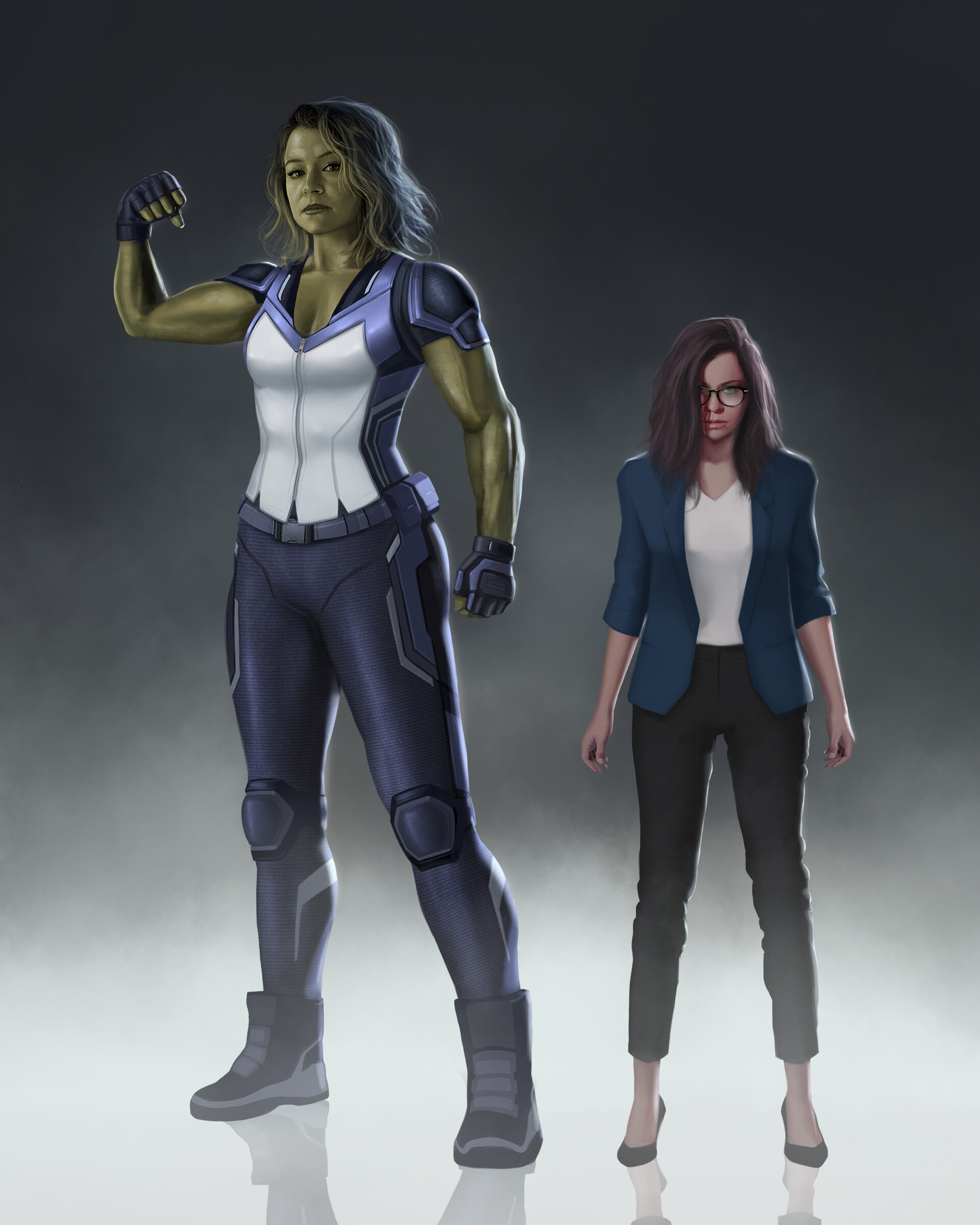 Artstation She Hulk Suvam D Fellow The orphan black actress has been tapped to play the titular role in the disney+ series. artstation she hulk suvam d fellow