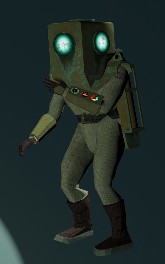 ArtStation 'Depth Strider' character rig