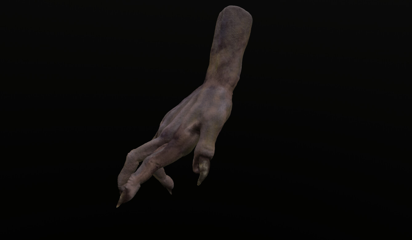 ArtStation - Zombie Hand 3D