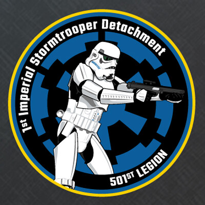 Brand Identity - 1st Imperial Stormtrooper Detachment (Freelance)