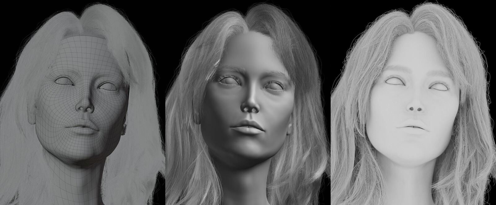 Wireframe - Solid - AO