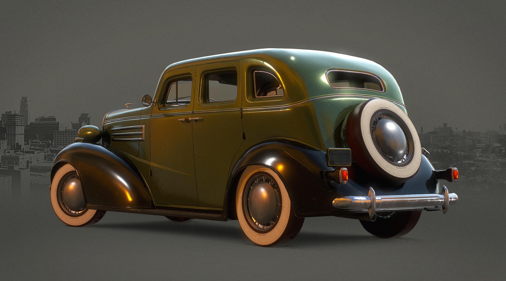 Anton Shmetelko Shubert Extra Six. Fordor FanArt. 3D Model