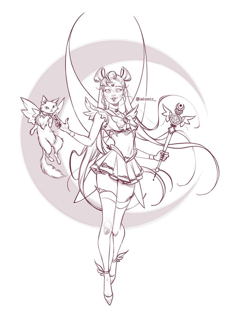 Sailor Best Girl Sketch