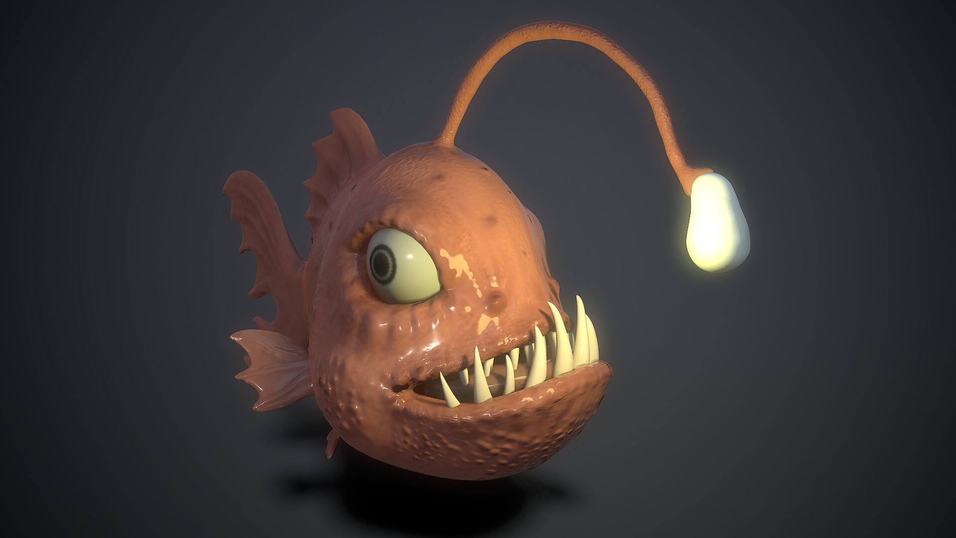 Lamp online with fish