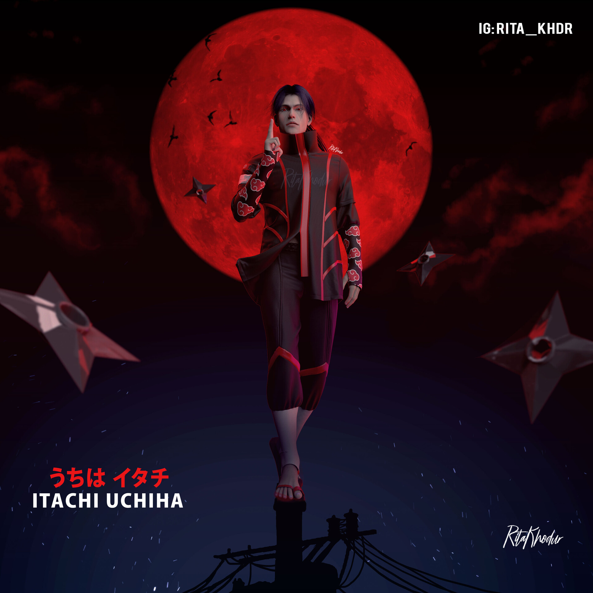 Artstation Modern Akatsuki Itachi Rita Khodur You can also upload and share your favorite itachi wallpapers hd. modern akatsuki itachi rita khodur
