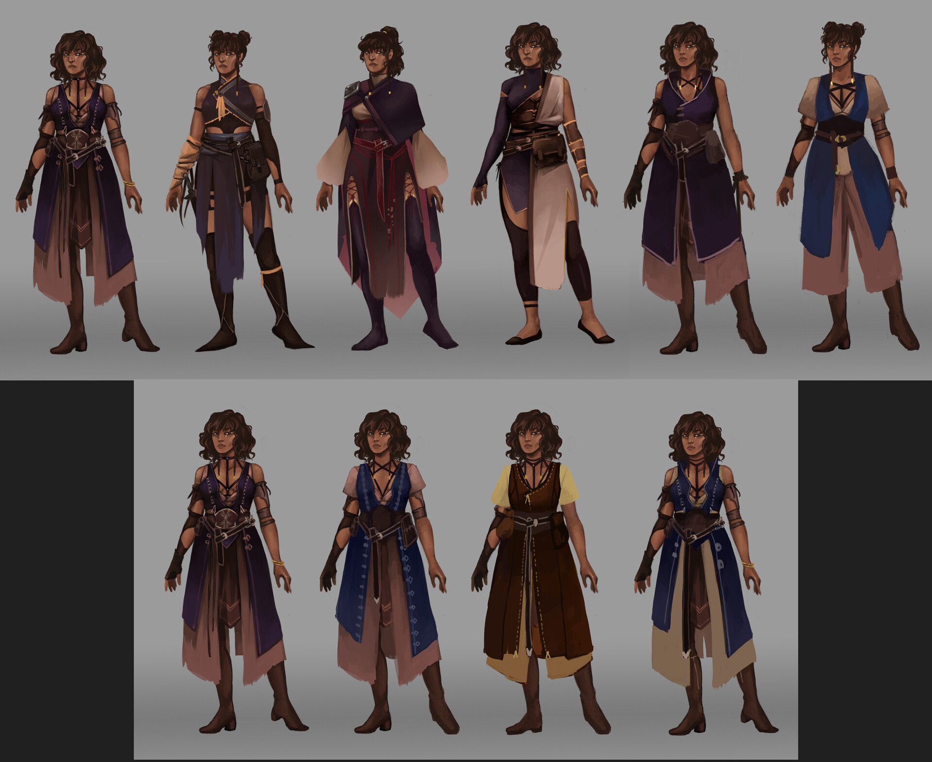 Sarah Ines Roeder - Character Design - Kali Ann Iraneous