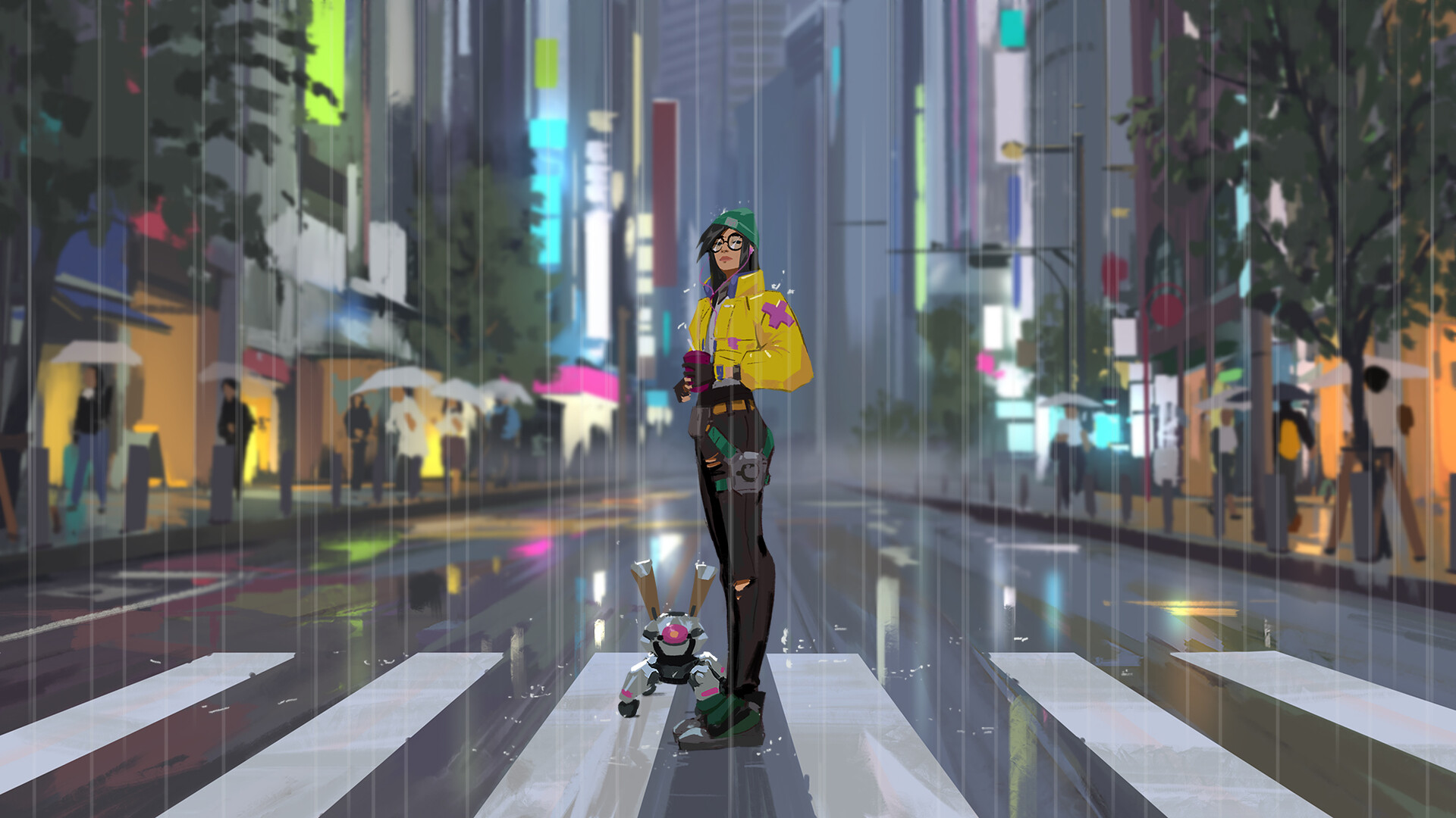 Cartoon Killjoy Valorant, HD wallpaper