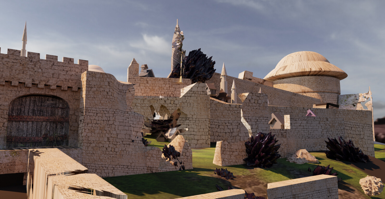 step 1 :brut render in blender