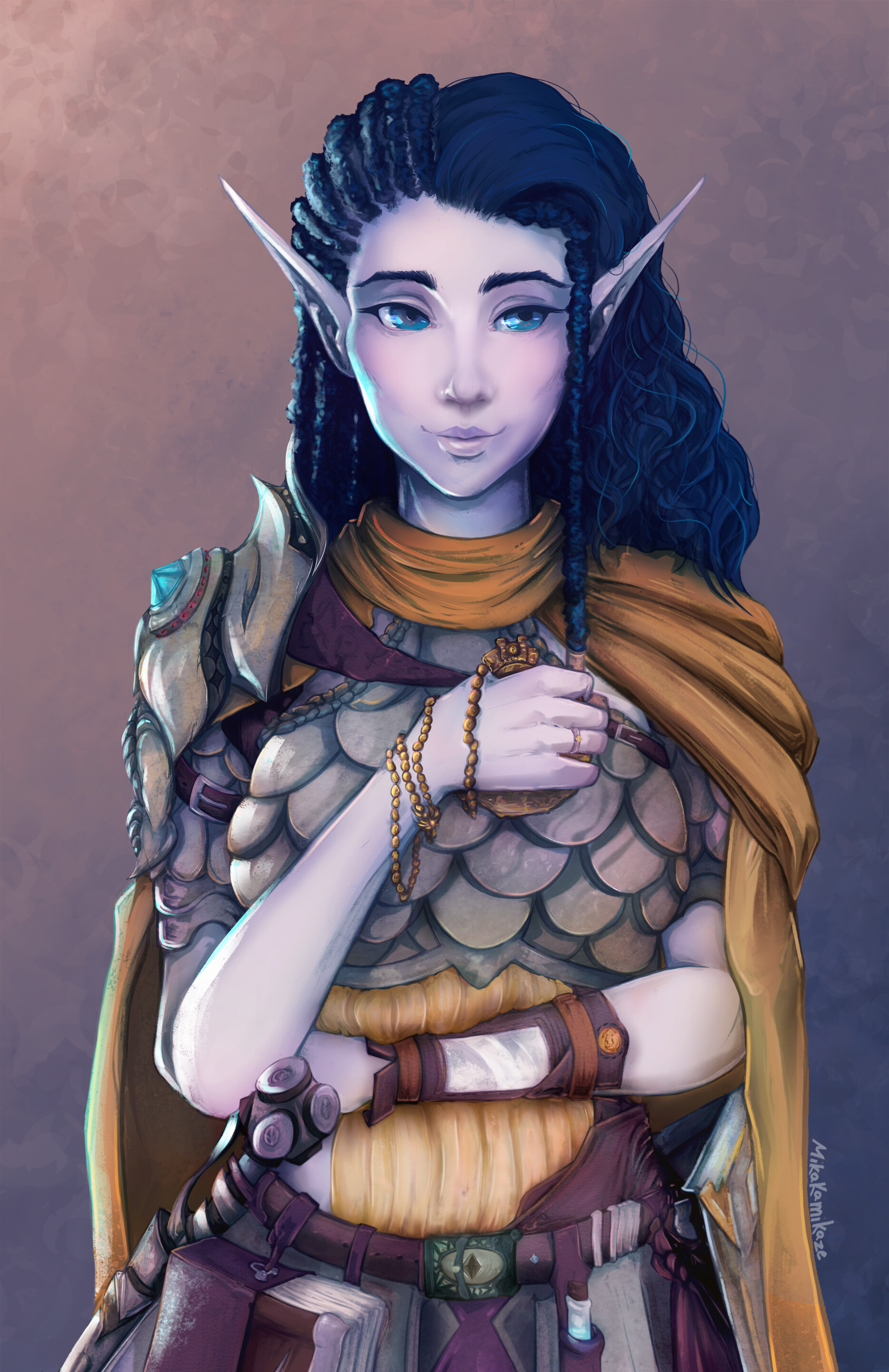 ArtStation Cleric Moon Elf Naexi Von Everec artstation-cleric-moon-elf-naexi-von-everec