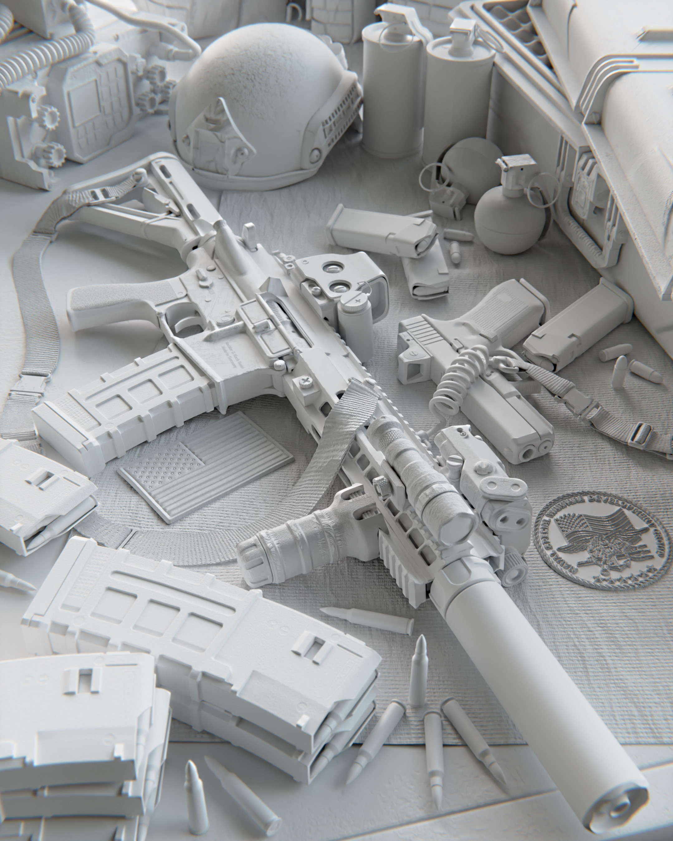 SEAL TeamのHK416組んでみた | aqua5150 gear review