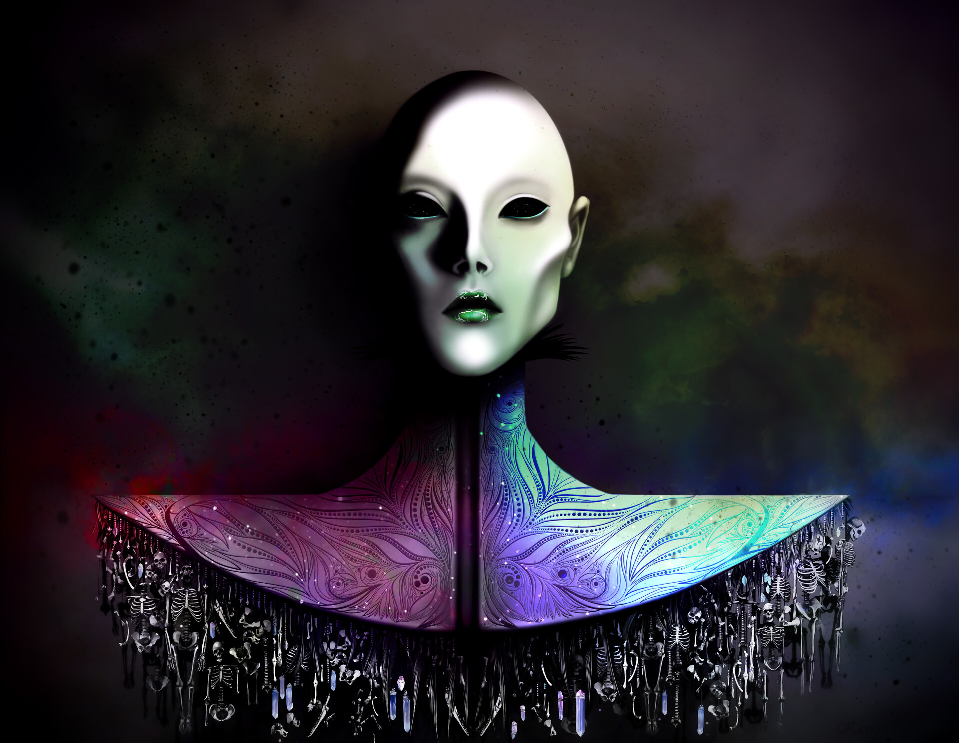 ArtStation - Bone Goddess