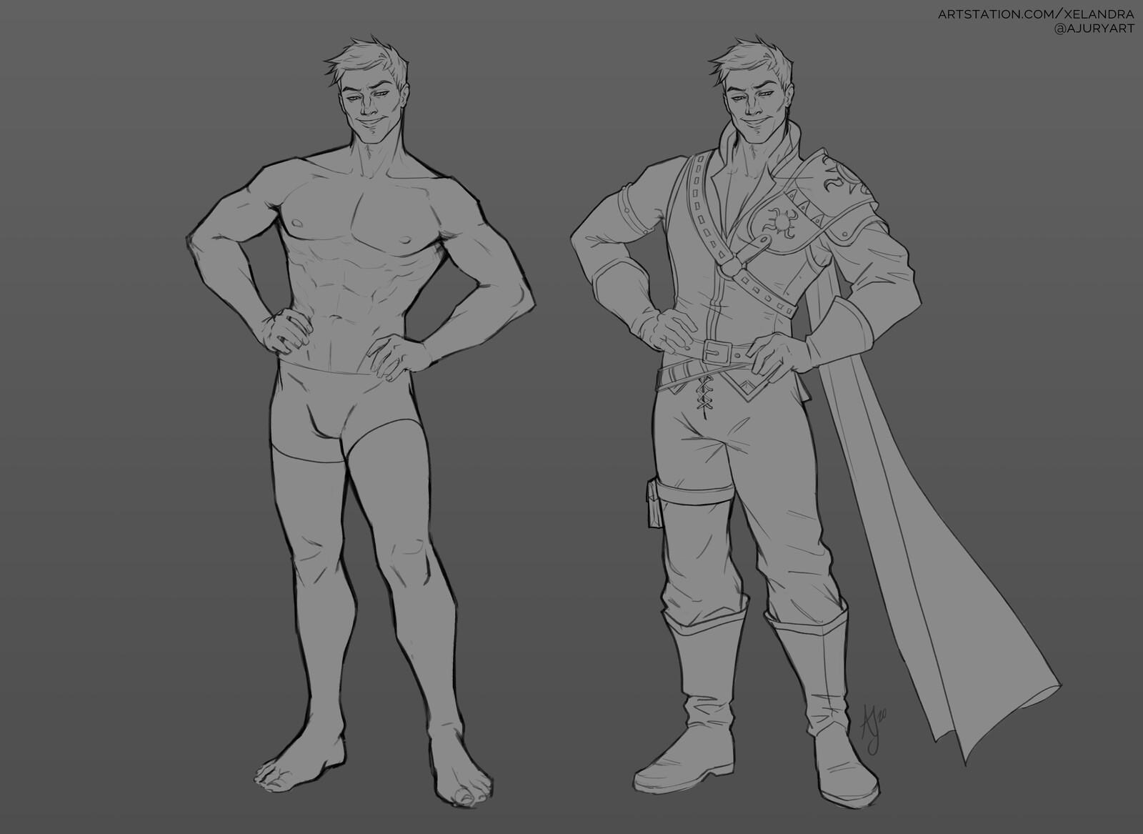 Male Adventurer (WIP)