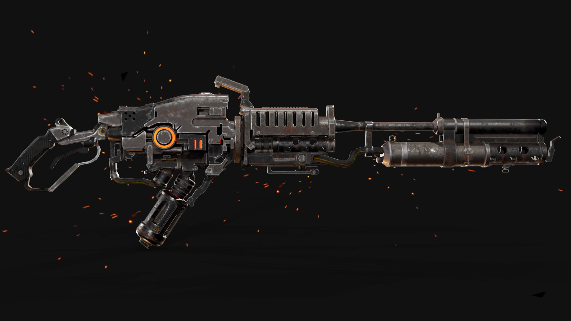 ArtStation Game Ready Flamethrower