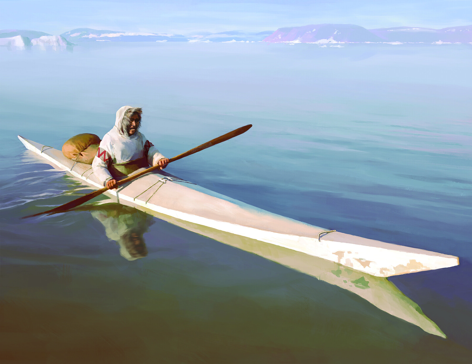 Toru and his kayak