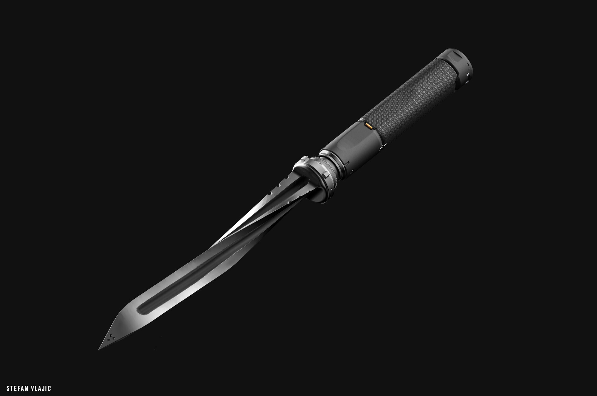 ArtStation Sci Fi Cyclone Dagger DNA COLLECTOR