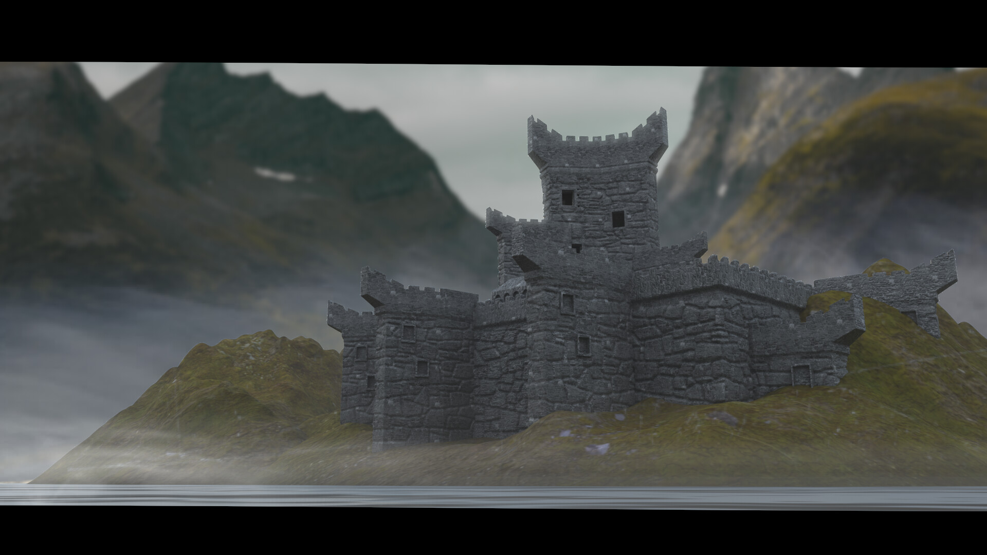 ArtStation - Dragonstone castle