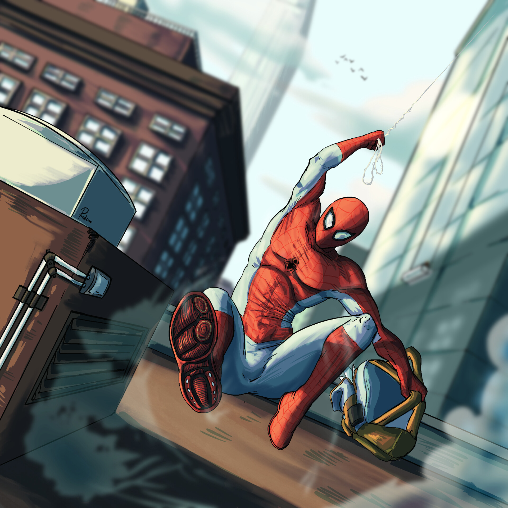 ArtStation - Spider-Man (Fanart)