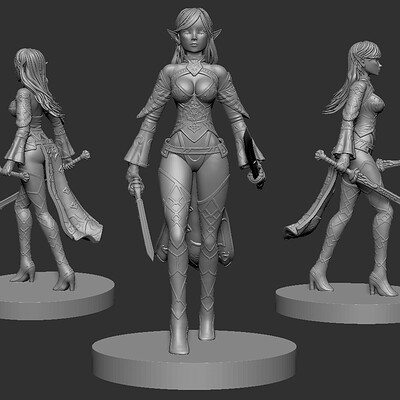 ArtStation - Vanya Female Bard