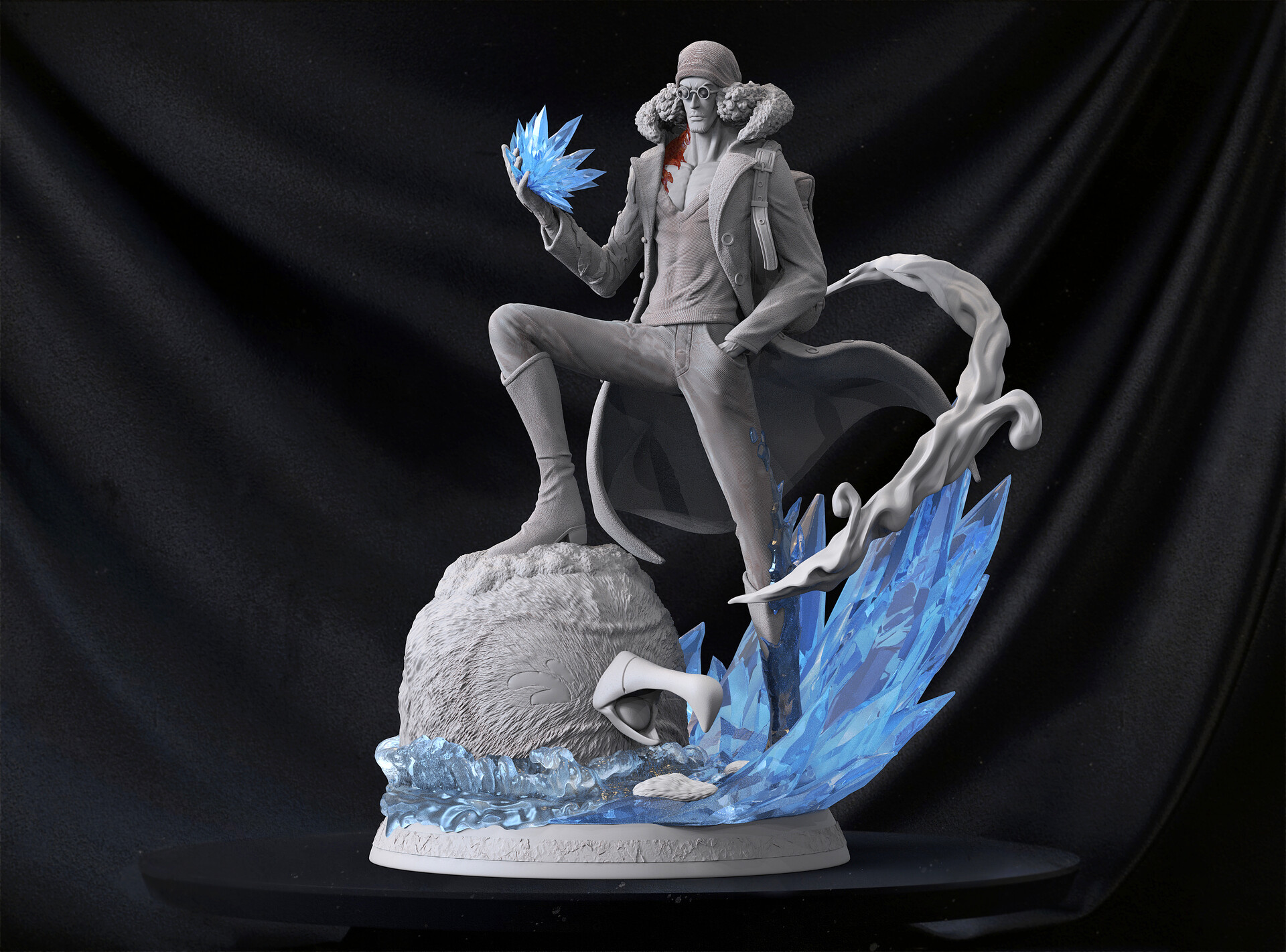 Artstation One Piece ワンピース Kuzan Zhanwen 魁