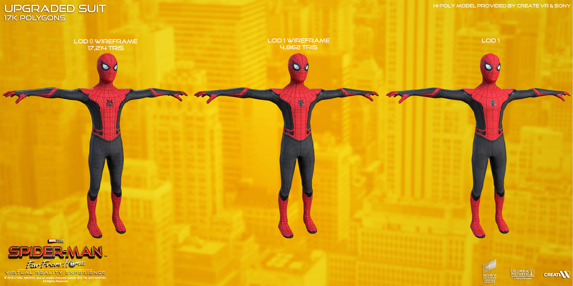 ArtStation Spider-Man: Far From Home VR - Upgrade Suit